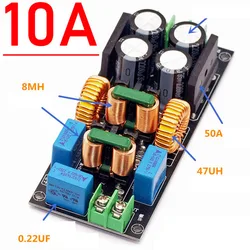 Advanced AC EMI Power Filter - Noise Reduction & Power Purification for Enhanced Audio Quality (10A)