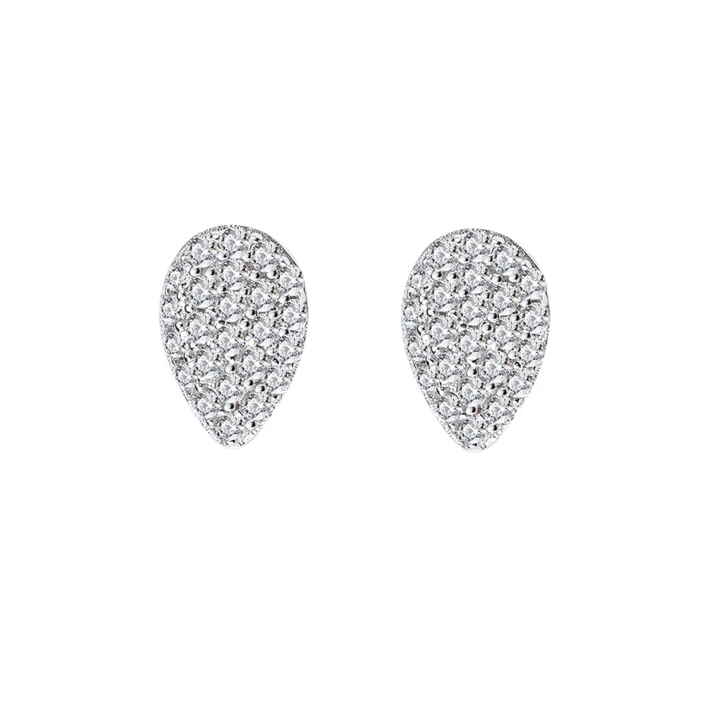 

Серьги женские из серебра 925 пробы с бриллиантами