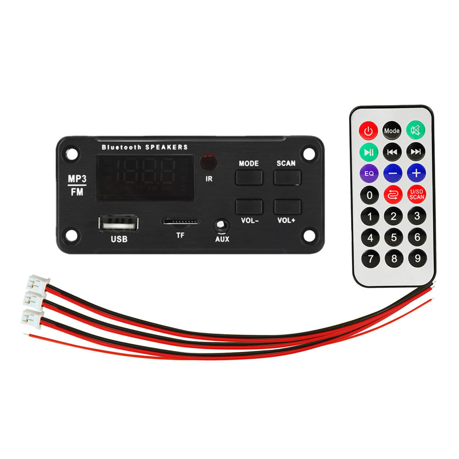 

Mp3 Decoder Board Large Color Screen Power Amplifier With Call Record FM