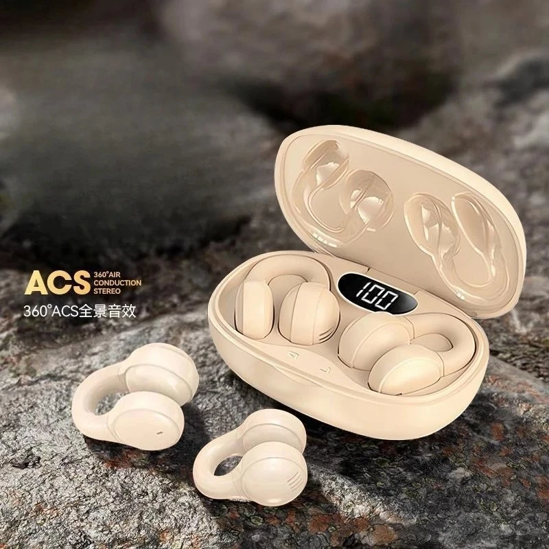 Original Lenovo TWS X58 Wireless Bone Conduction Headphones Bluetooth Earphones Earring Ear Hook Waterproof Sports Earbuds