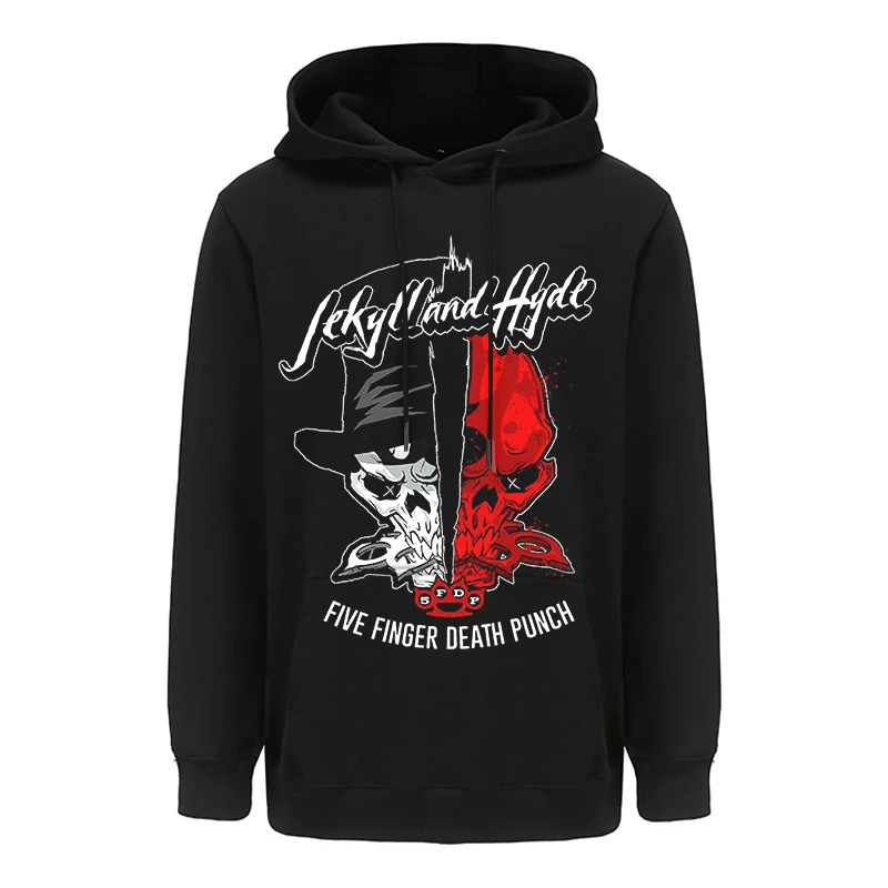 

New Fashion Five Finger Death Punch Metal Rock Aesthetic Hoodies Sweatshirt Gothic Top Harajuku Streetwear Hoody Tops