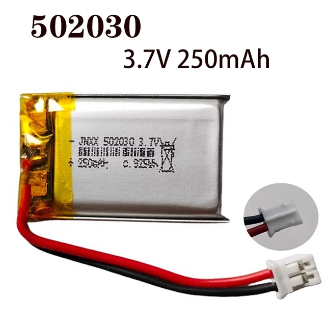 BATTERIA RICARICABILE 3,7 V 200mAh Ai Polimeri Di Litio Li - Foto 8