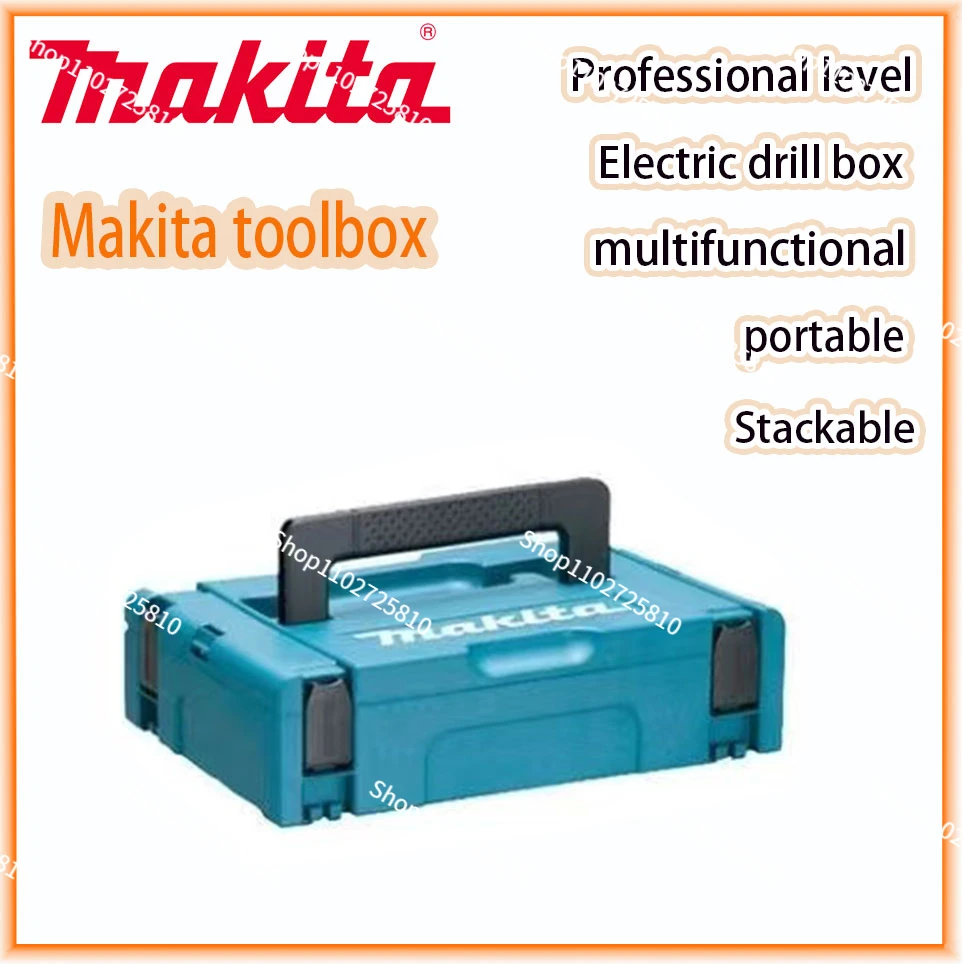 

Makita Makpac Stapelen Connector Tool Case Type 1 356X295X105 Voor DA331D DF030D DF330D HP330D TD090D TW100D HP1631 HP1640