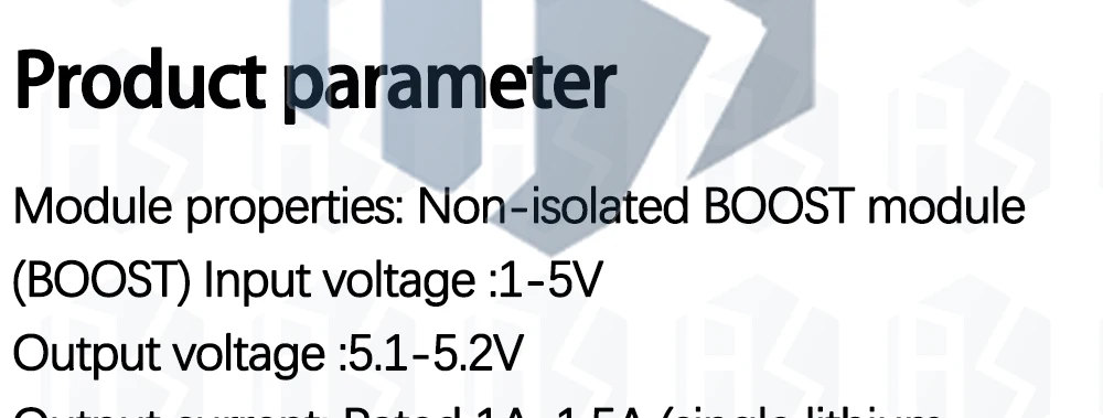 1 Stück DC DC Boost Strom versorgungs modul Konverter Booster Step Up Platine 3V bis 5V 1a höchster Wirkungsgrad 96% ultra klein – Detail 9