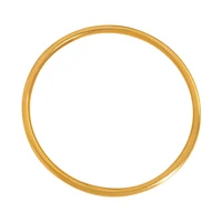 Bracelet rond minimaliste en acier inoxydable pour femme, bracelet de document en or élégant, accessoires pour femmes, bijoux populaires, à la mode 6