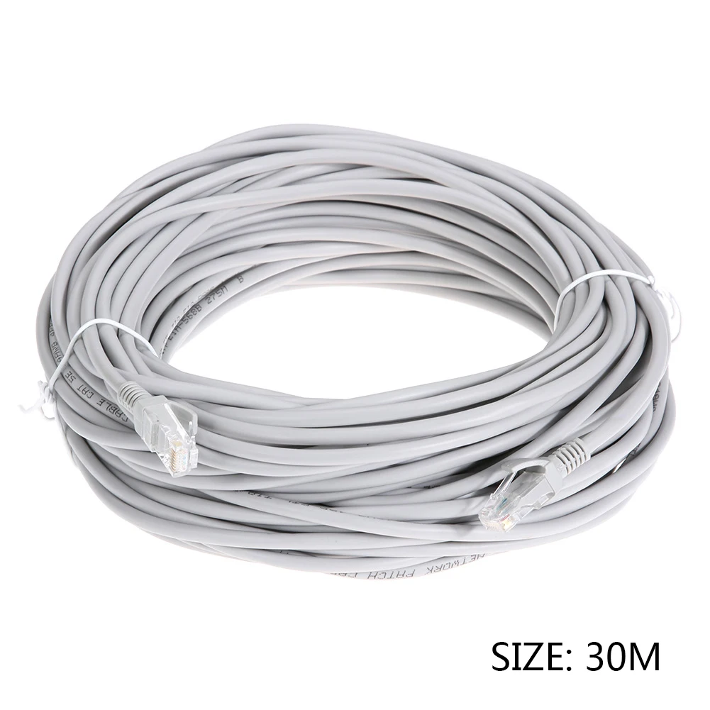 CAT 5e Cavo Patch - Rete U-UTP, Grigio, 50,0 M - CCA - Foto 4