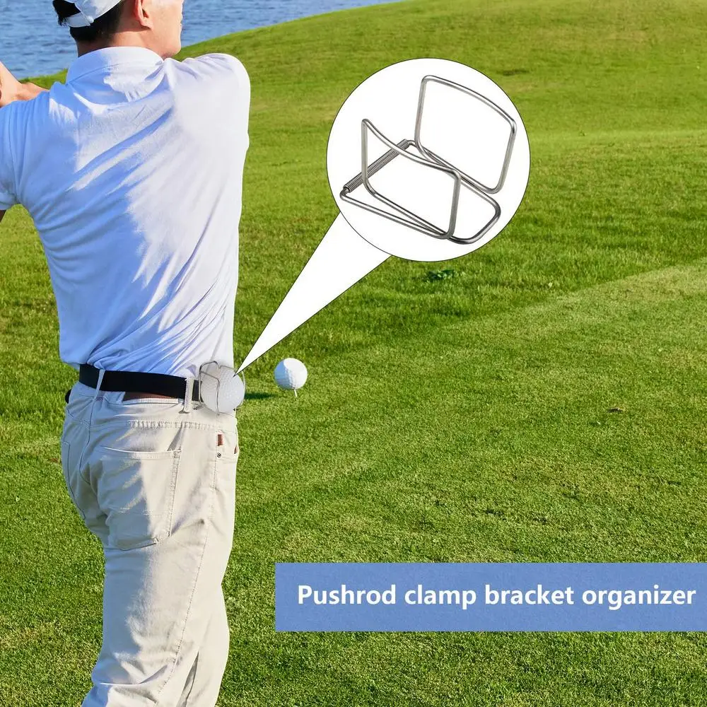 Description Picture 3 of itemGolf Putter Holder Golf Bag Clip Fixed Golf Clubs Buckle Ball Training Aids Outdoor Sports Game Accessories Swing Trainer