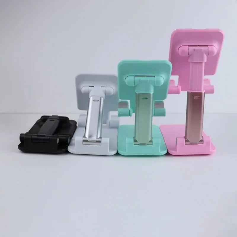 Foldable Desktop Phone Holder with Cosmetic Mirror Mobile Bracket Adjustable Retractable Phone Support Lazy Cellphone Stand 8 Sfd41632a139444f5b06fa3277bc4e179N