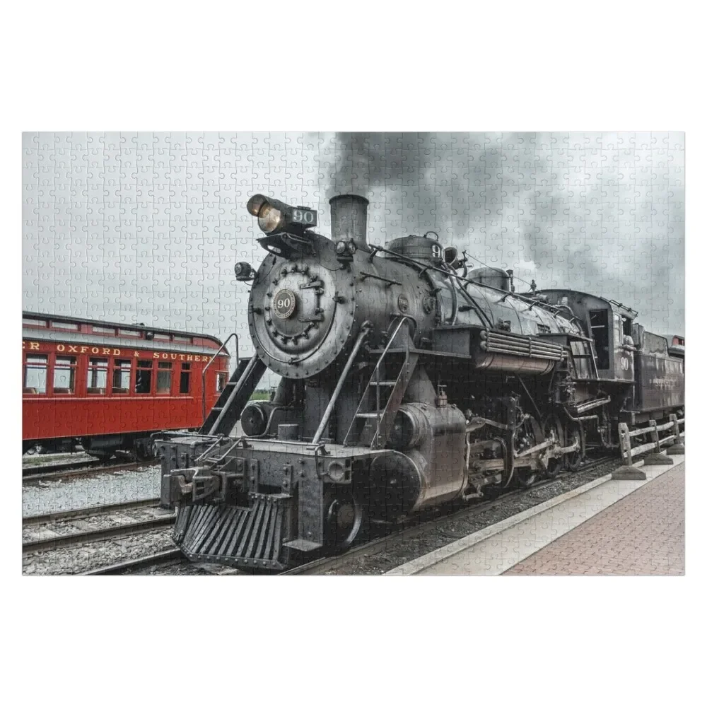 Strasburg Locomotive Jigsaw Puzzle Customized Toys For Kids Iq Puzzle