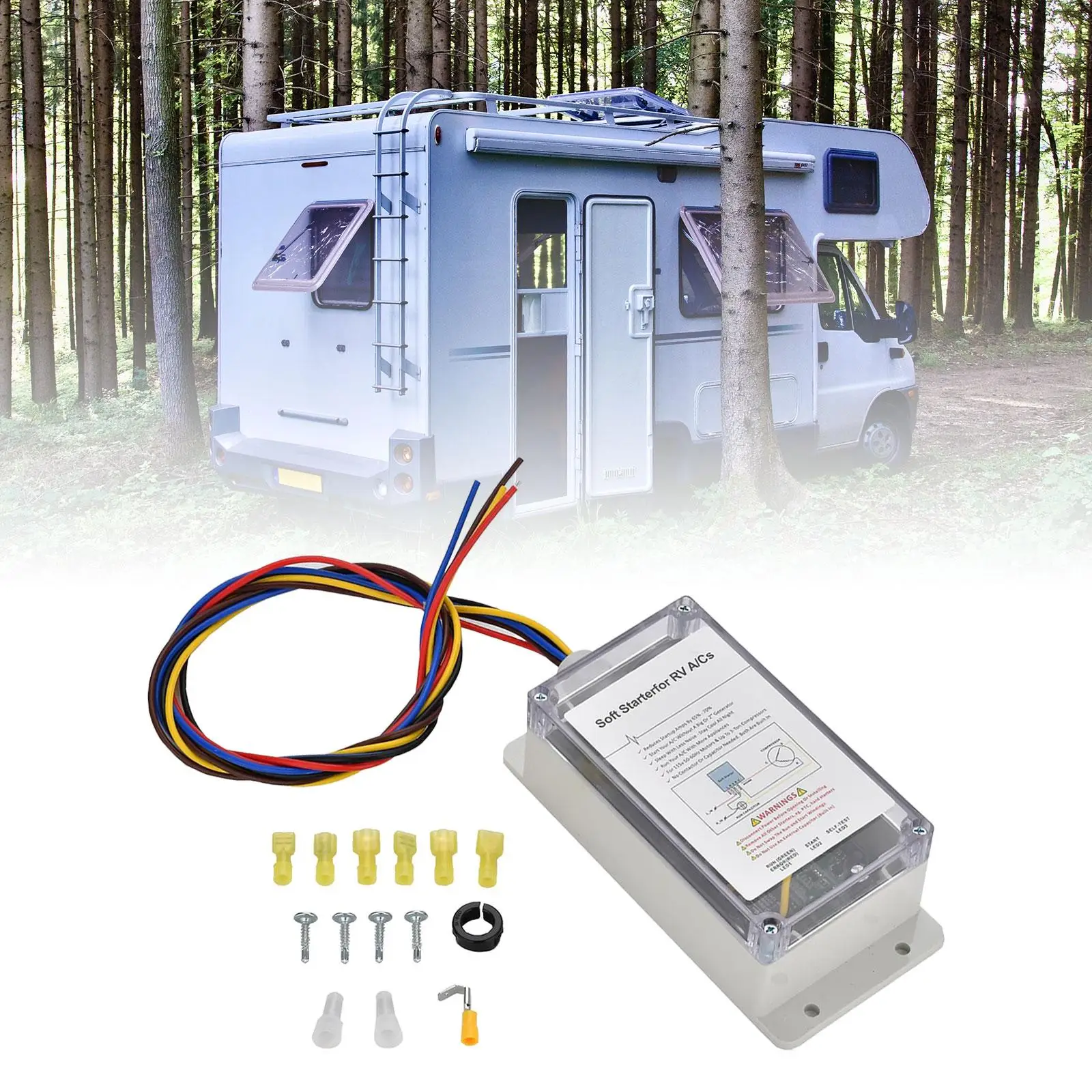 Generic Air Conditioner Soft Start Kit Easy to Install Motorhome RV RV AC