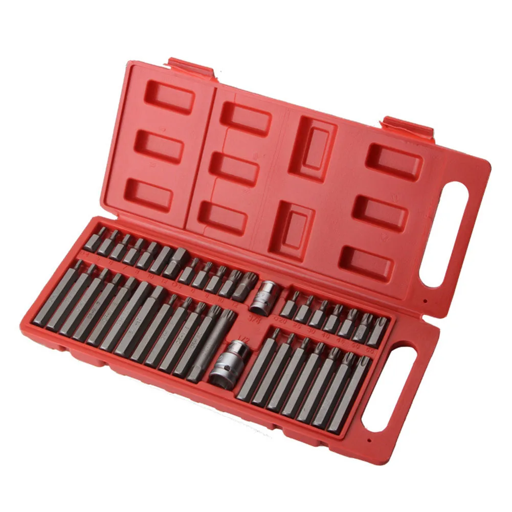 

Car Repair Hex Screwdriver Bit Set Of Hex Snap Shut Carry Case Socket Storage Case Bolts Extractor Hex Light Brightness In Torx