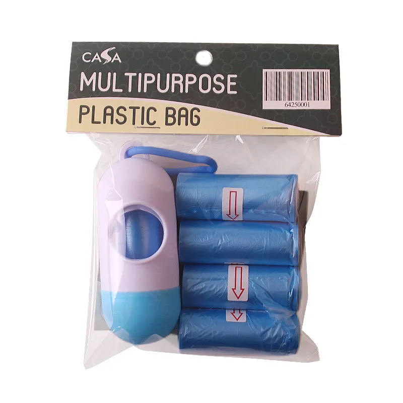 Eco-Friendly Dog Waste Bags Set with Dispenser - Safe & Non-toxic Pet Cleanup Accessories
