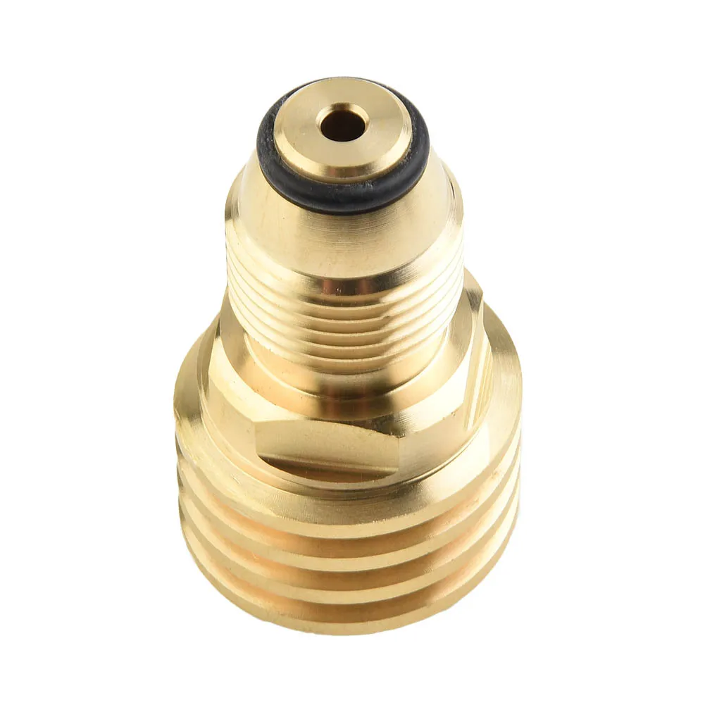 Stove Adapter Parts Copper Fittings Outlet POL LP Propane Tank Replacement Tank Valve To QCC1/Type1 1pc