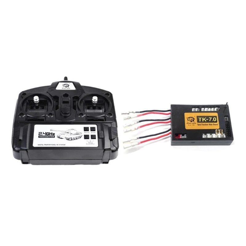모델 차량 부품 2.4GHz 송신기 7.0 버전 업그레이드 수신기 장난감 부품