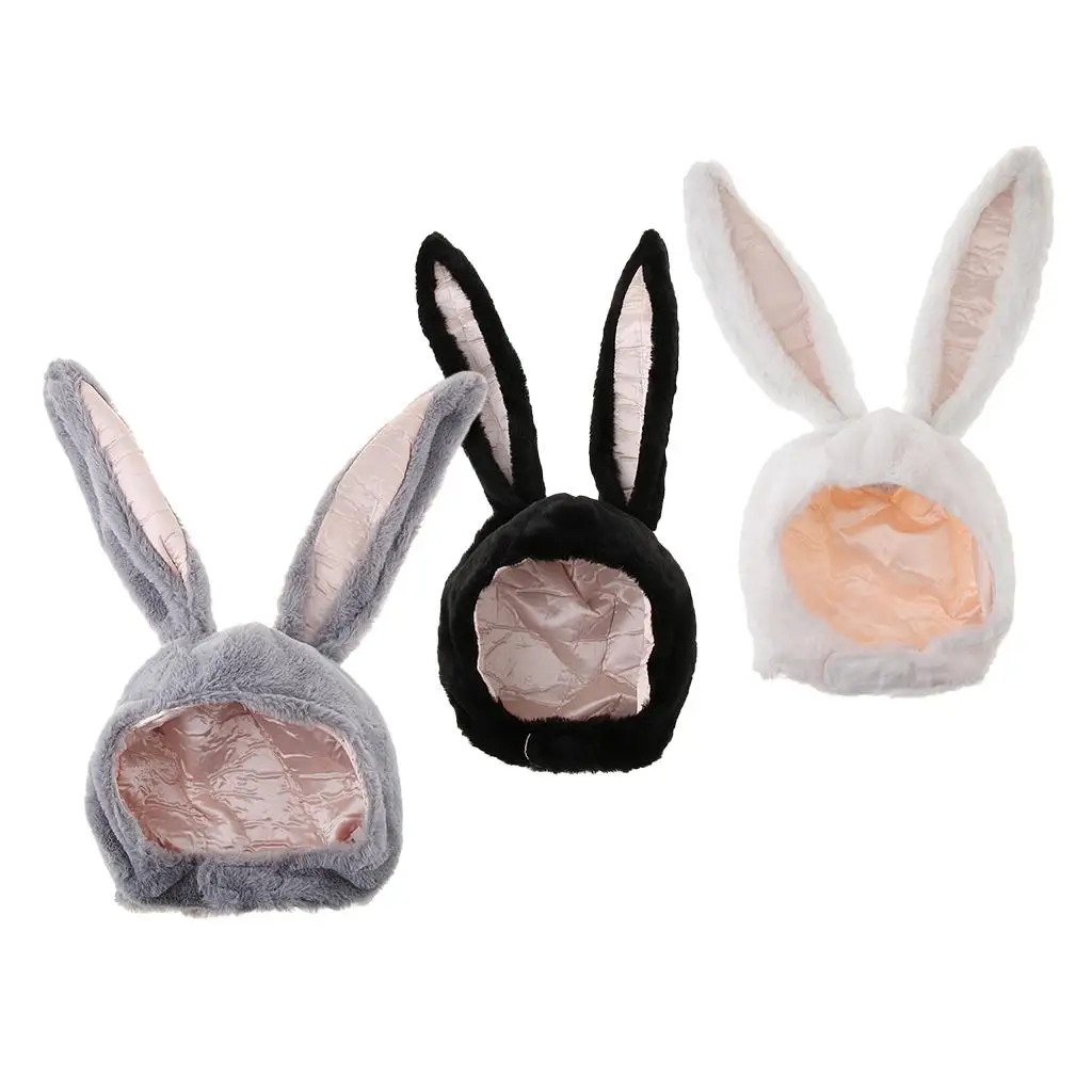 Adults Kids Hat Funny Cartoon Bunny Adults Kids Plush Performance Props