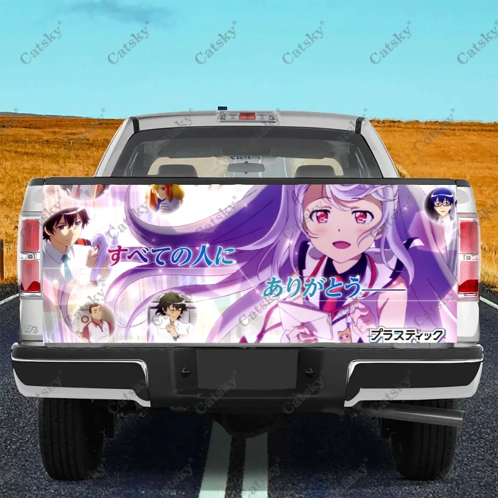 

Isla (Plastic Memories) Truck Tailgate Wrap HD Decal Graphics Universal Fit for Full Size Trucks Weatherproof & Car Wash Safe