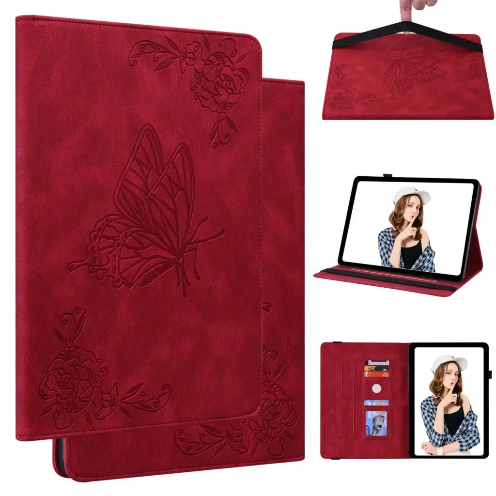 Custodia Per Oppo Realme Pad 10.4 Realme Pad Mini8.7 Pad 11 Pad Air Realme Pad X Butterfly Flip Custodia Protettiva Per Tablet Con Supporto In Pelle