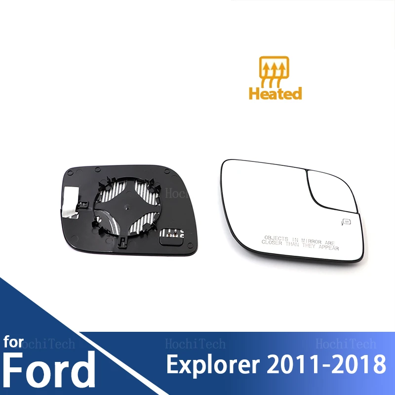 

Side Heated Wide Angle Wing Mirror Glass Lens Right Side or Left Side Fit For Ford Explorer 2011-2018 Accessories