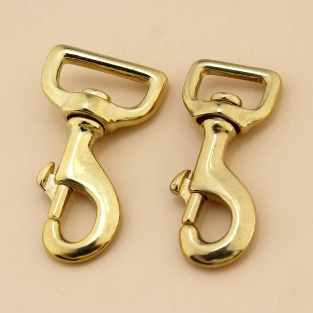 Clip Buckles Buckle Snap Hooks  Brass Pet Rope Leashes Clips - 1x Brass  Snap Hook - Aliexpress