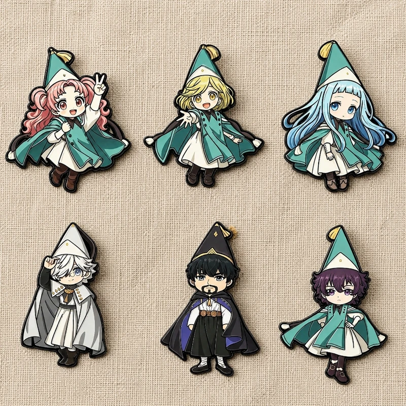 Charming Witch Hat Atelier Anime Figures - Couples Gift and Decorative Accessories Collection