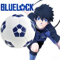 Anime BLUE LOCK Football Ball ISAGI AIKU Standard Match Football Students Training Football Adult PU #5 Soccer Balls