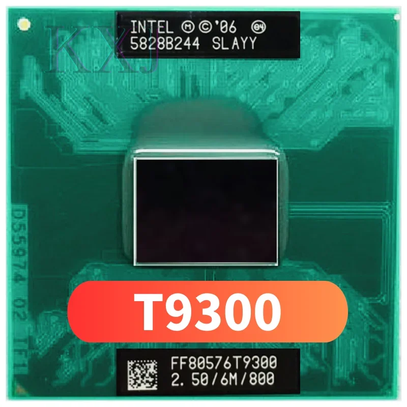 

Intel Core 2 Duo T9300 SLAQG SLAYY CPU Laptop Processor 2.5 GHz Dual Core Dual Thread PGA 478 6M 35W Socket P