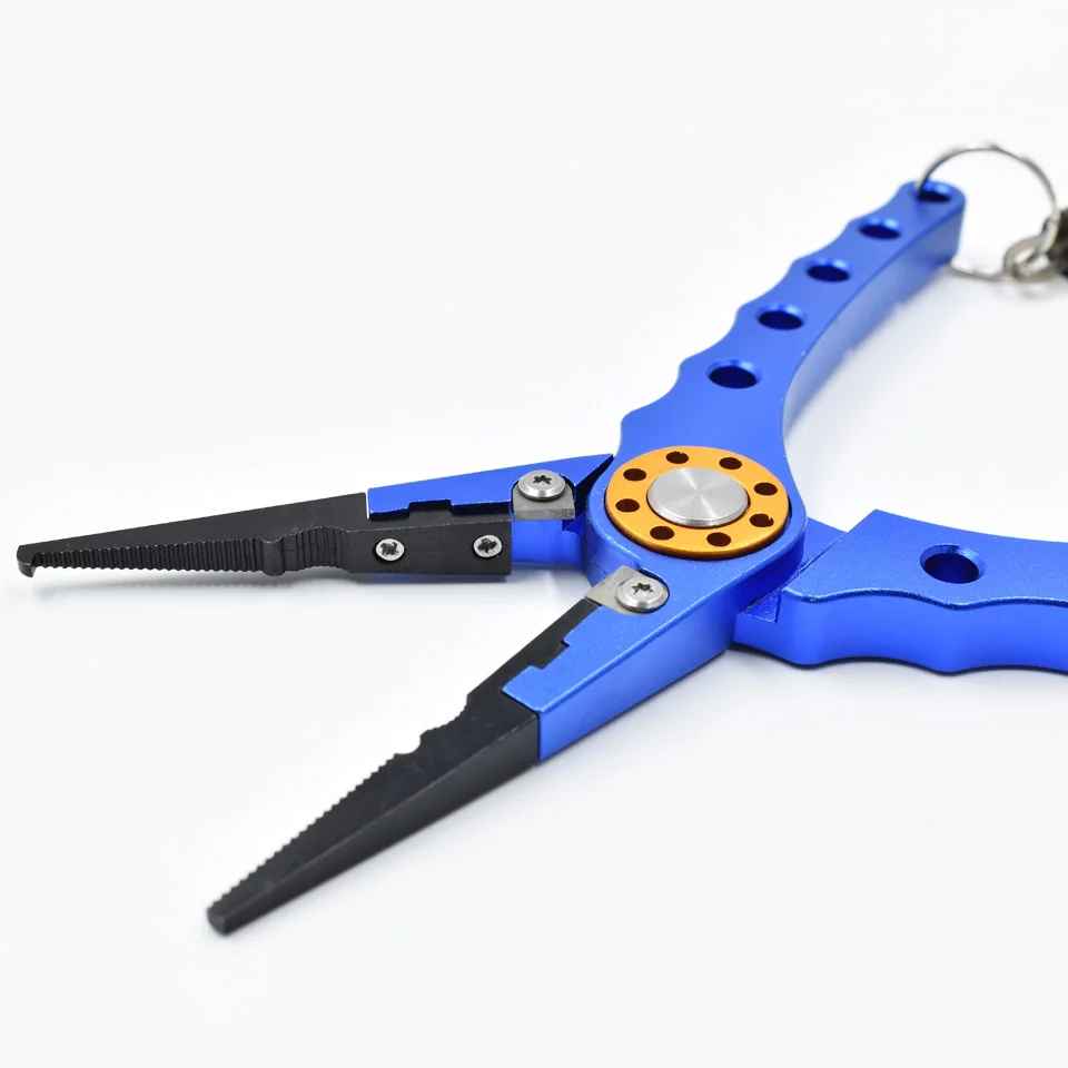 Fishing Pliers Aluminum Alloy scissors Hook Remover 150g 20CM Fishing Tools Line Cutter Multifunctional Knot Equipment