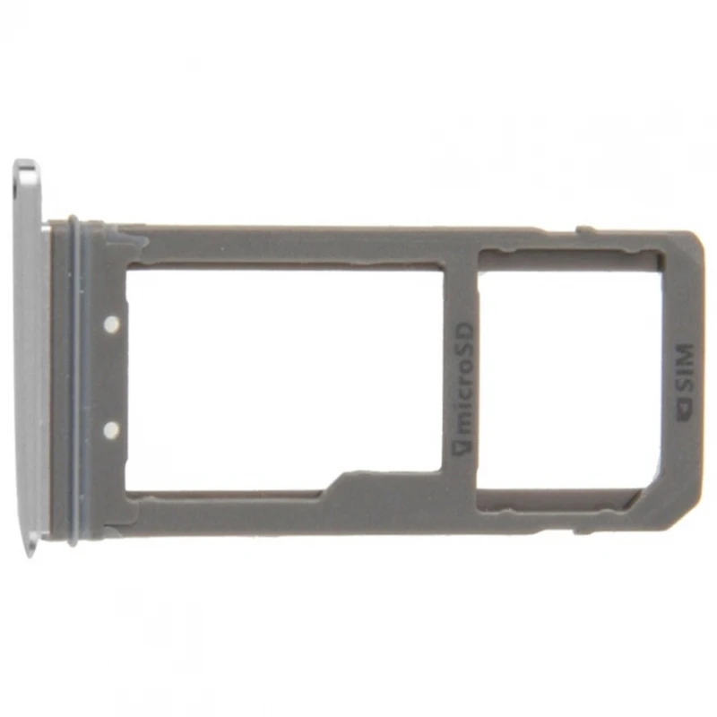 1 Vassoio Di Sim Per Samsung Galaxy S7 Bordo Sd Argento Card Adapter # Samsung Galaxy S7 Bordo (Sm-G935D, Sm-G935J, Sm-G935A, Sm-G935F, Sm-G935K, Sm-G