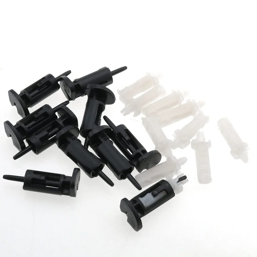 10Pcs Plastic Mounting Clip for 4 Way CPU Coolers for Quick Release Fasteners