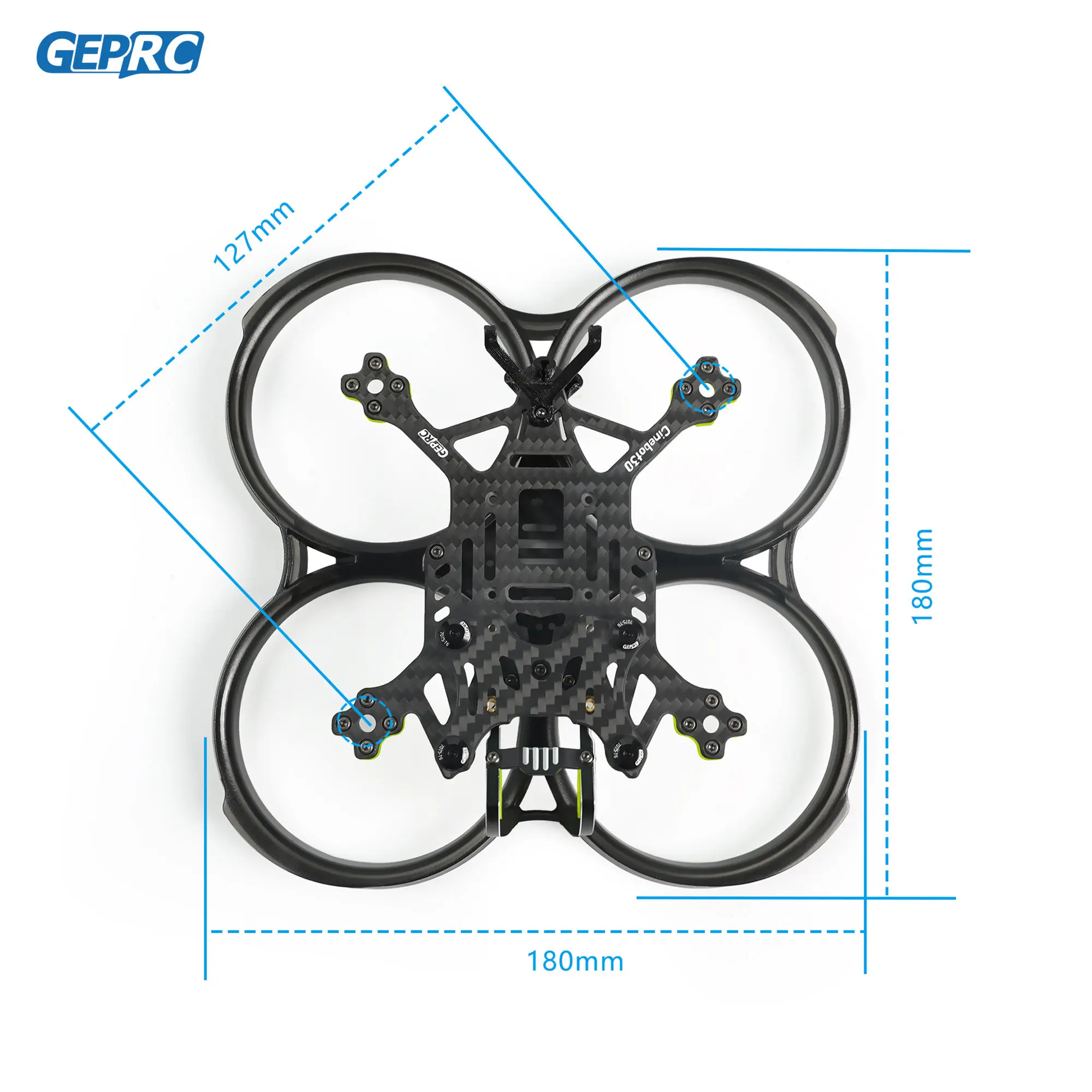 GEPRC GEP-CT30 O3 Frame Parts 3inch Propeller Accessory Base Quadcopter Frame FPV Freestyle RC Racing Drone Cinebot30 thumbnail 4