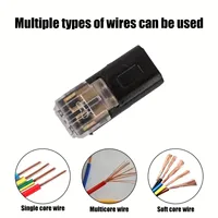 20/30/50/100 Pieces of Locking Plug-In Dual-Wire Led Connectors, 2-Pin 2-Way Universal Compact Cable Connectors - Image 4