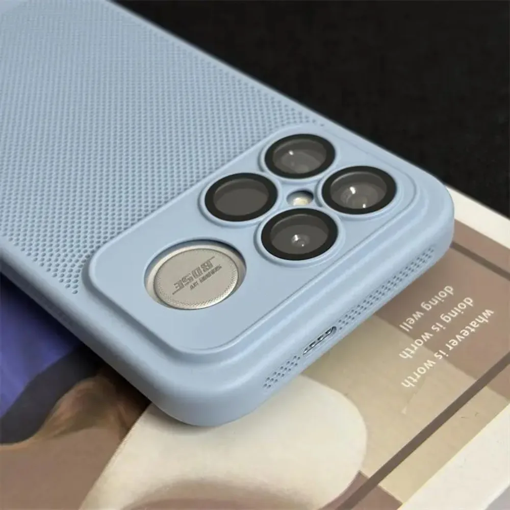 Honeycomb Mesh Heat Dissipation Hard Case - Slim Protective Cover