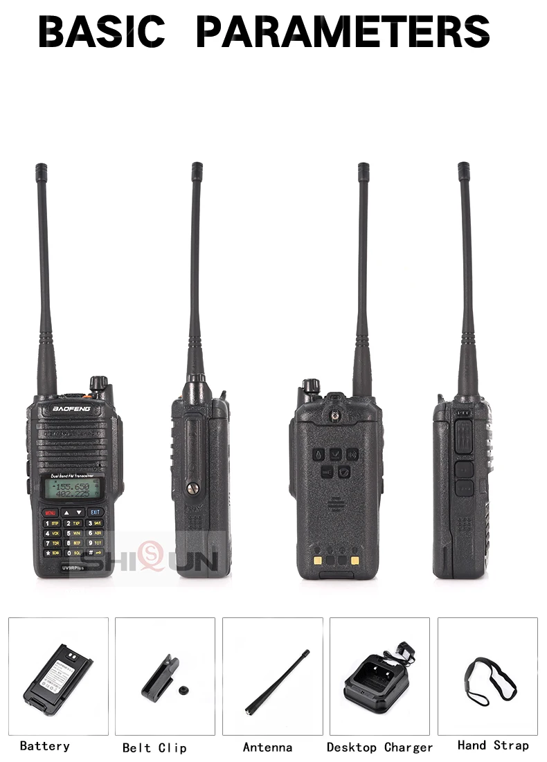 2 way radios long range 8W Baofeng UV-9R IP67 Waterproof Dual Band 136-174/400-520MHz Ham Radios 10KM Baofeng 8W Walkie Talkie 10 KM UV-9R Plus UV-XR best two way radios