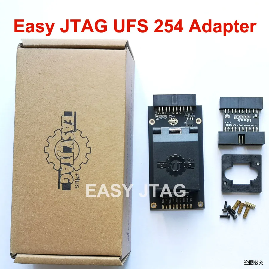 오리지널 BGA-254 2-in-1 UFS/EMCP 소켓 어댑터는 Z3X Easy Jtag Plus 박스용으로 제작되었습니다.