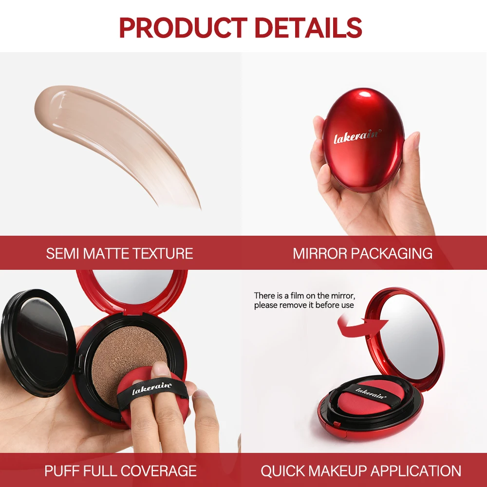 BB Cream Air Cushion Foundation 18g Waterproof Makeup Concealer