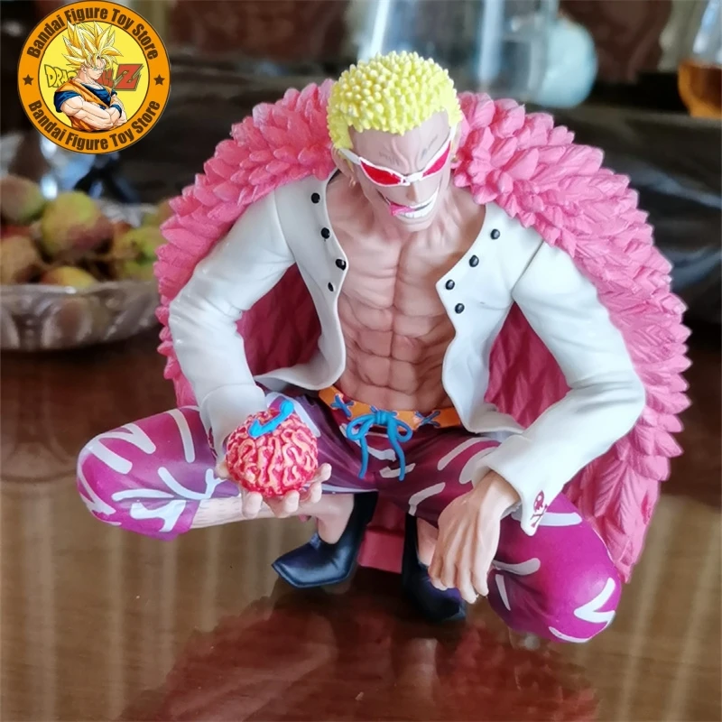 16Cm One Piece Donquixote Doflamingo Anime Figure Oka Shichibukai Carornaments Statua Action Figurine Giocattoli Modello Da Collezione
