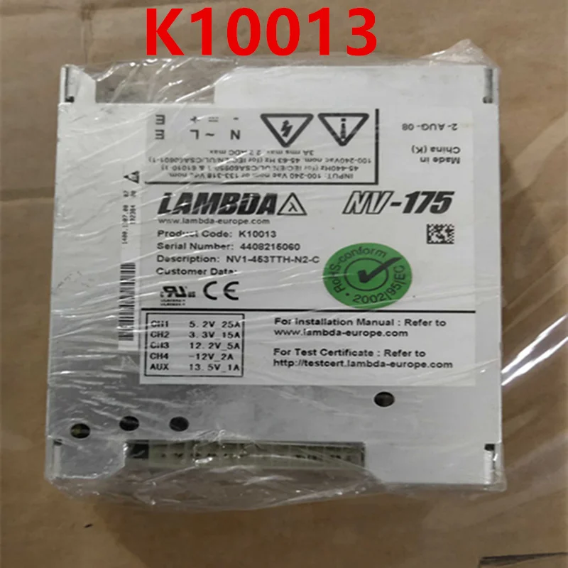 

90% New Original Power Supply For TDK-Lambda NV-175 175W Power Supply K10013 NV1-453TTH-N2-C