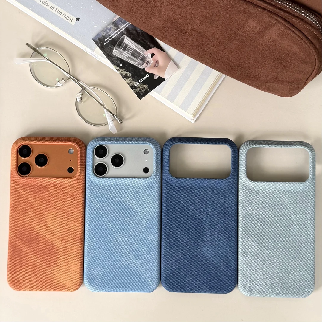 Trendy Fashion Durable Shockproof Denim Phone Case