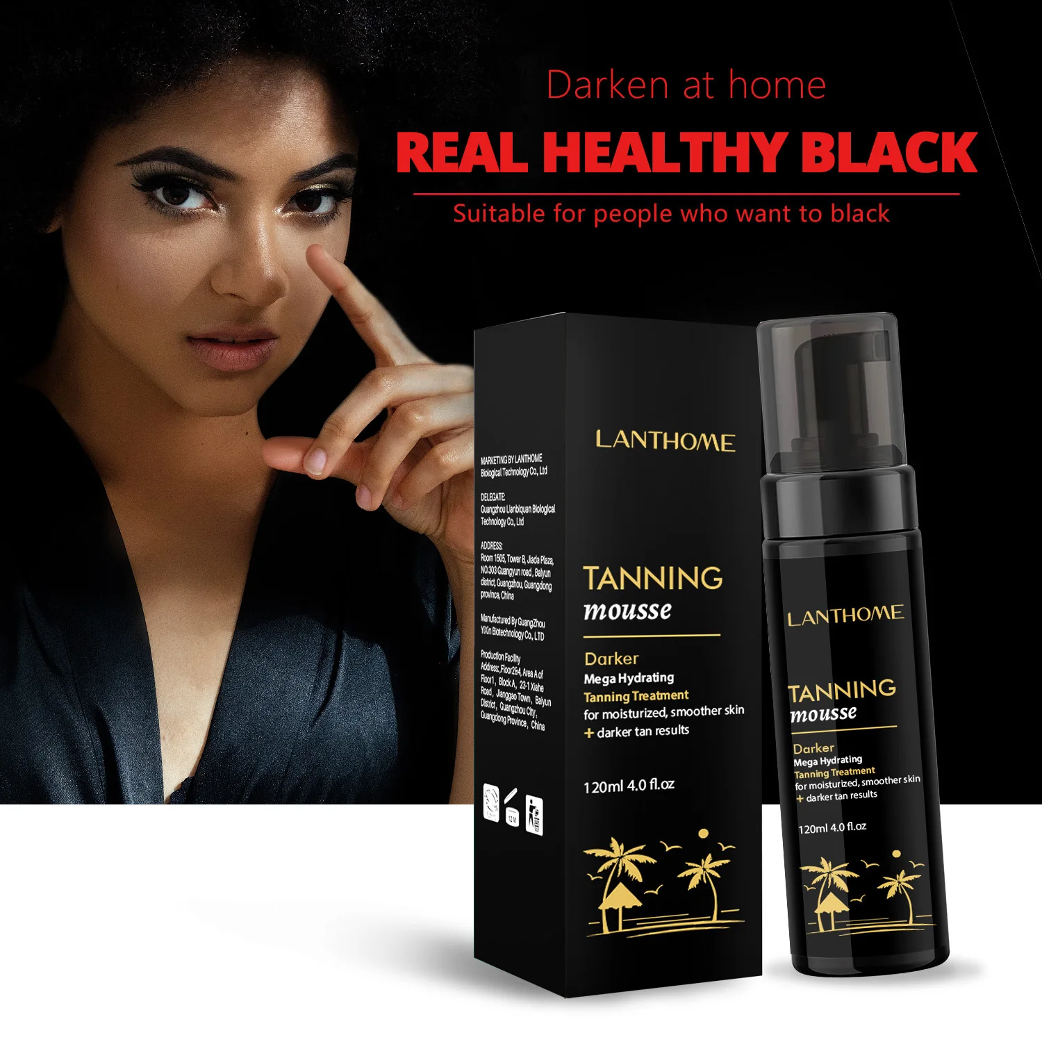 120mlSelfTanningSprayBodyNaturalTanningOilLongLastingFastTan