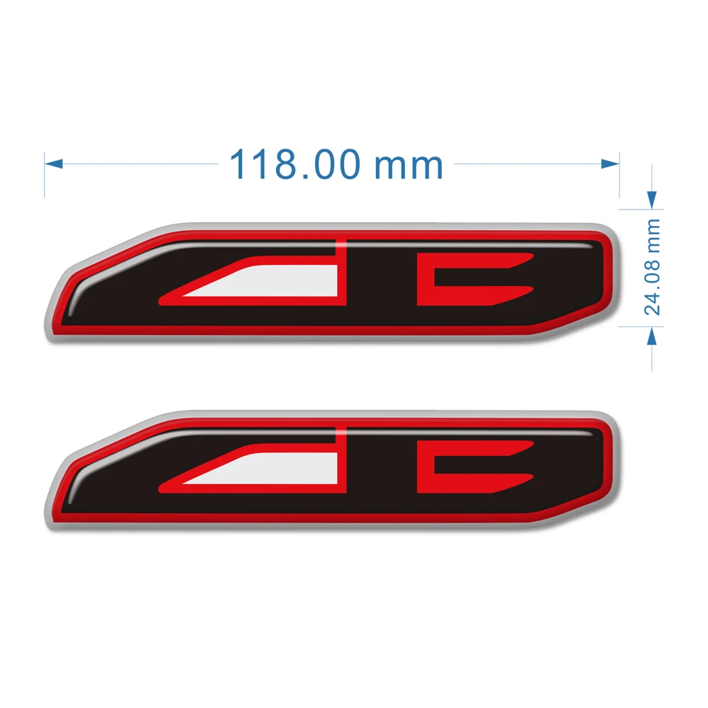 

For Honda CB300R CB300F CB500X CB1000R CB400 CB650R CB650F CB500F CB1300 Emblem Badge Logo Protector Fairing Stickers Tank Pad