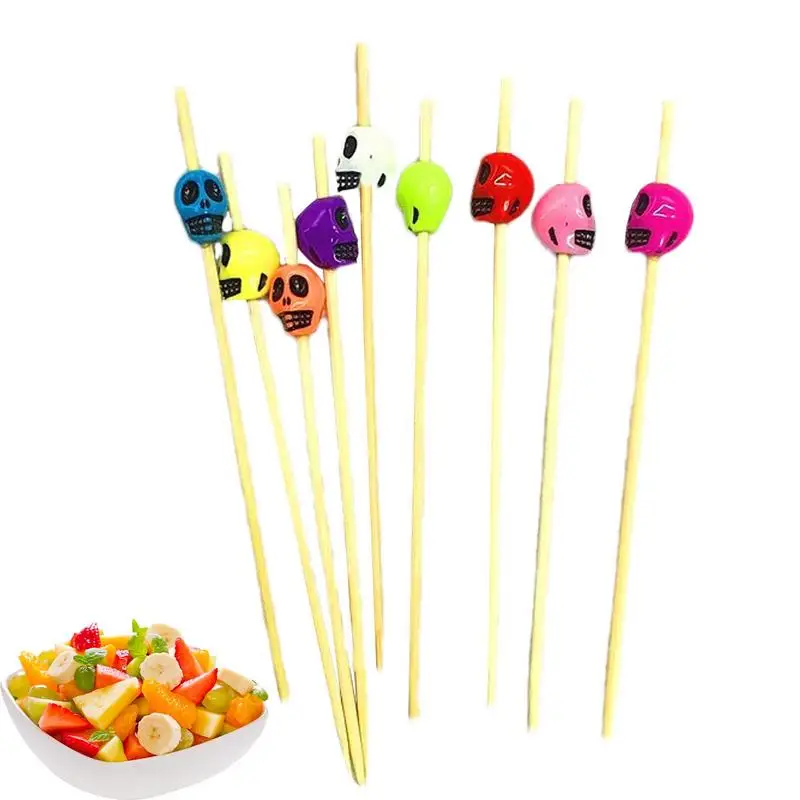 

Cocktail Picks Food Toothpicks Party Supplies Decorative Food Fruit Toothpicks Party Supplies Portable Cake Picks For Bar Tapas
