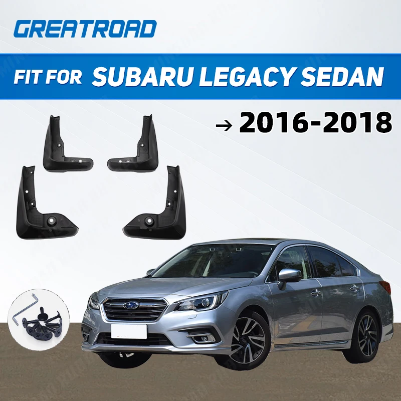 

OE Styled Car Mud Flaps For Subaru Legacy Sedan 2016 2017 2018 Mudflaps Splash Guards Mud Flap Mudguards Accessories car-s