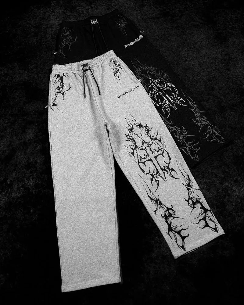 Harajuku Y2K Graphic Sweatpants