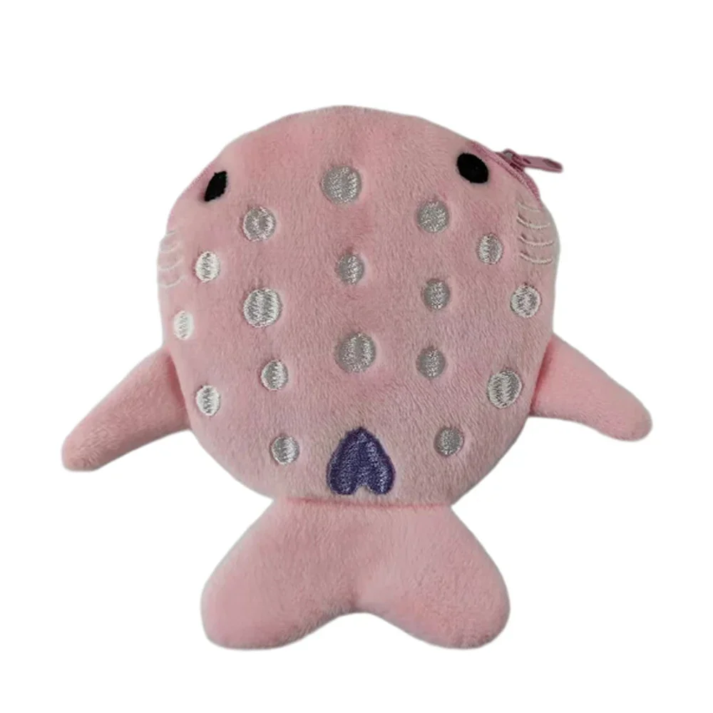 Coin Purse Japan Cute Plush Whale Shark Doll Mini Zipper Wallet