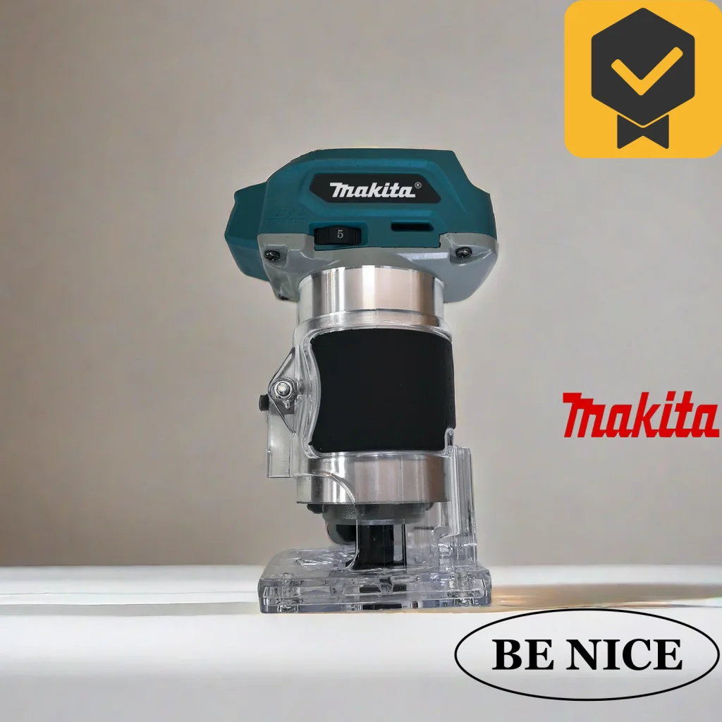 Wood Router Plunge Router Makita DRT50 18v Woodworking Electric Trimmer Brushless Trimming Machine Milling Engraving Slotting Machine tools