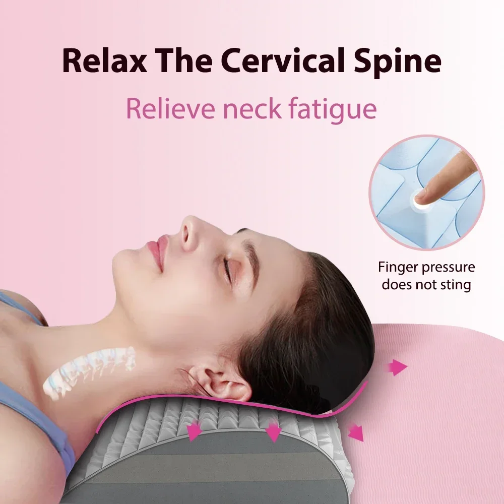 Anti-skid Orthopedic Lumbar Support, Belt Disc Herniation,Back Stretcher Pillow for Back Pain Relief,Sciatica Pain Relief 2