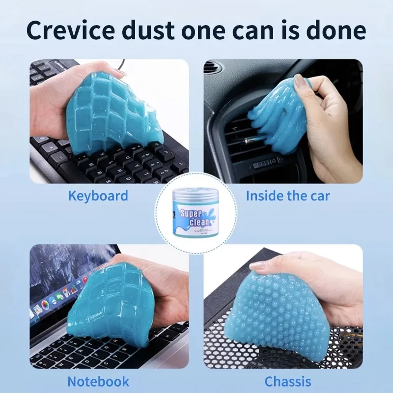 Car Cleaning Soft Adhesive Car Interior Dust Removal Supplies Dust Removal Gel cleaning gel car cleaning tool car detailing cleaner car cleaning gel