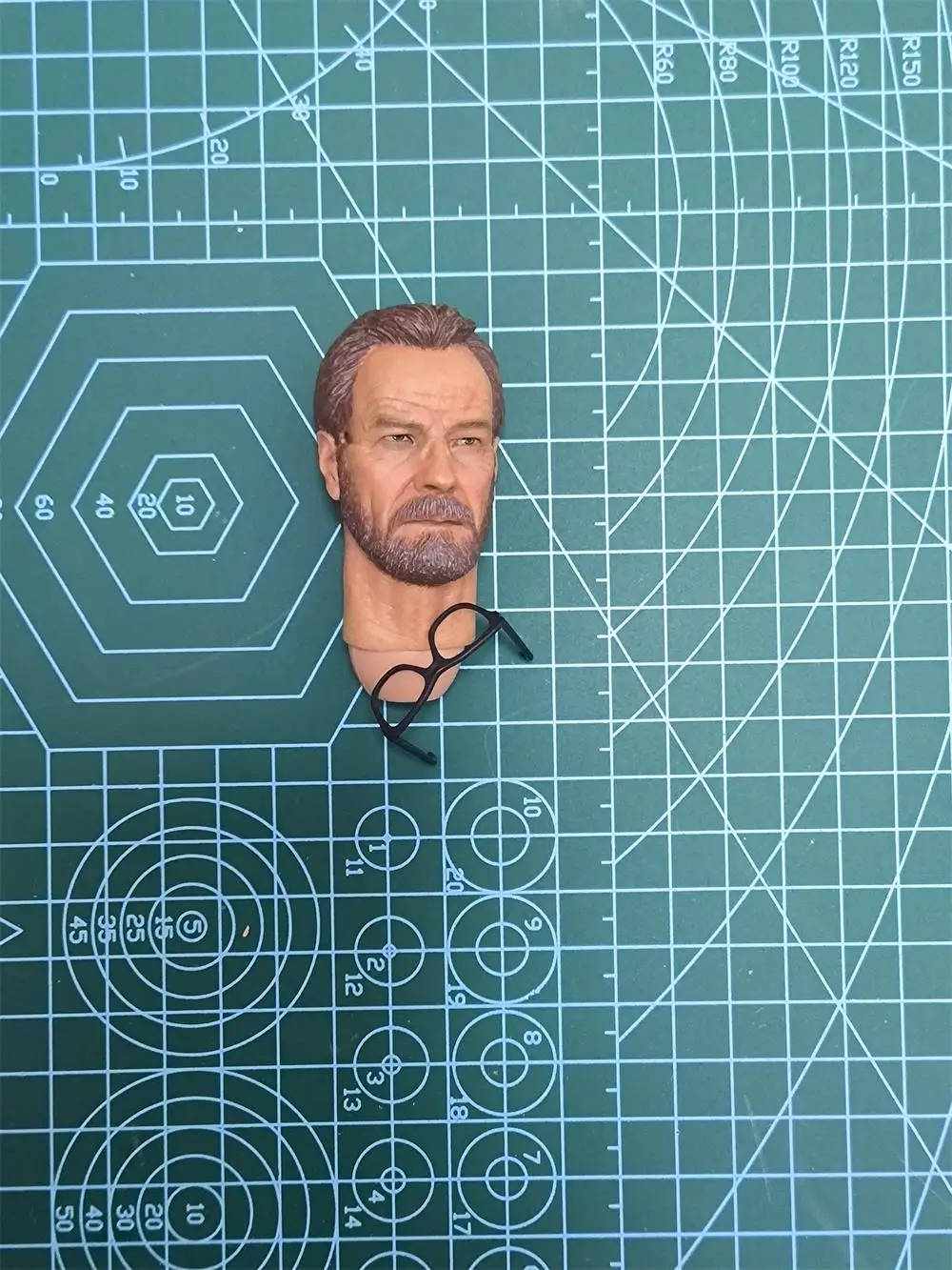 1/6 Toys Born The Breaking Bad Series Old Man White Head Sculpt Carving With Sunglasses No Lens For 12 "Action Figure Collect