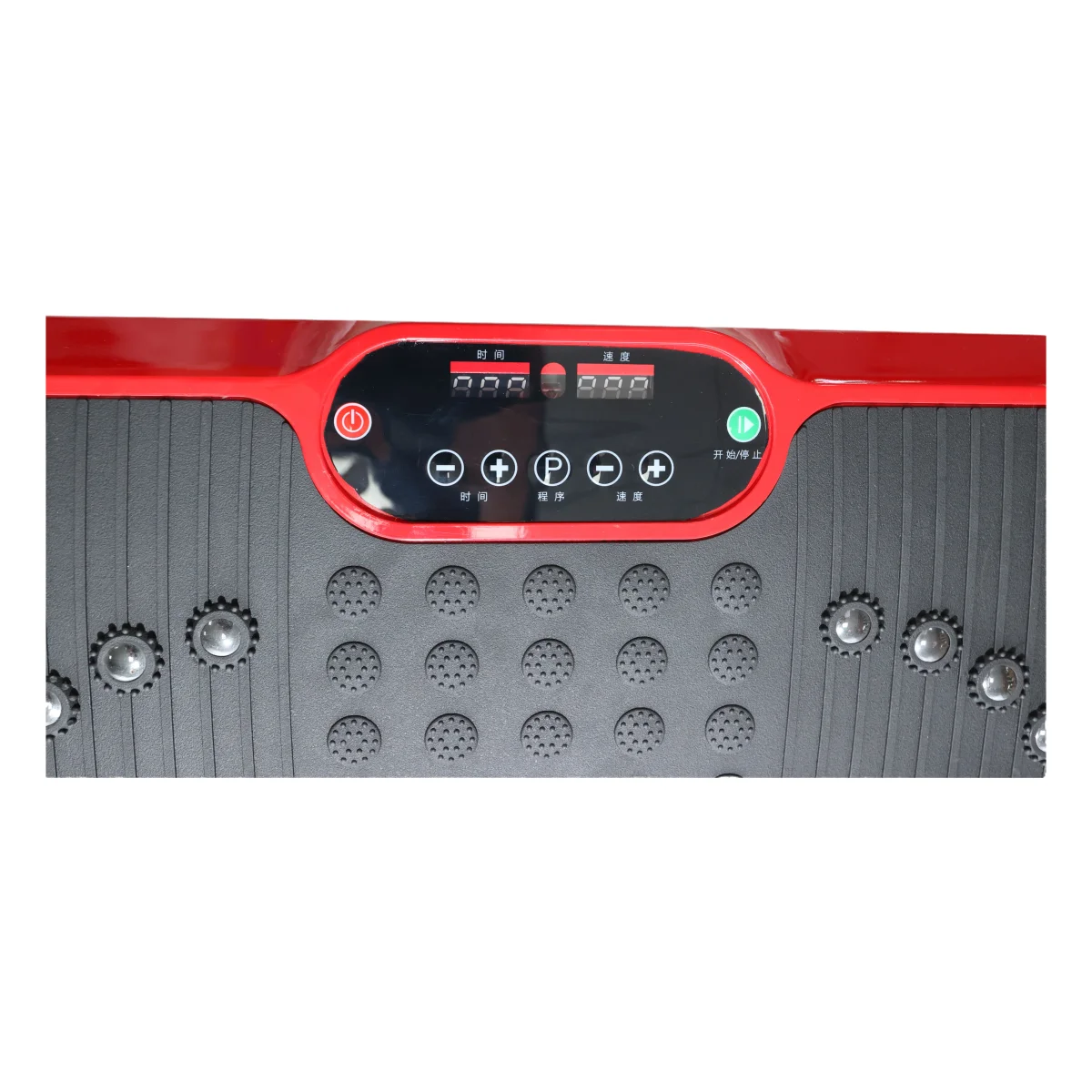 1-99 단계 속도 범위 시간 측정 구역 바디 마사지 운동 트레이닝 진동 플레이트 머신 블루투스 옵션 포함