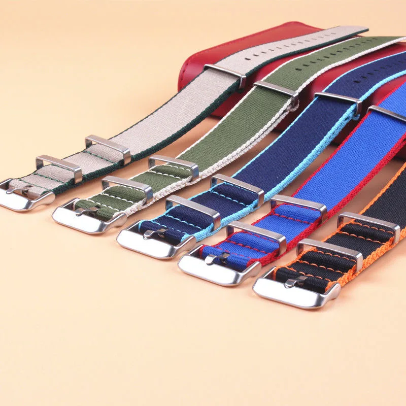 Cinturino Per Orologio In Tela Di Nylon 20Mm 22Mm Cinturino Intelligente Nato Per Omega Swatch Moonswatch Dw Rolex Per Donna Uomo Cinturino Sportivo